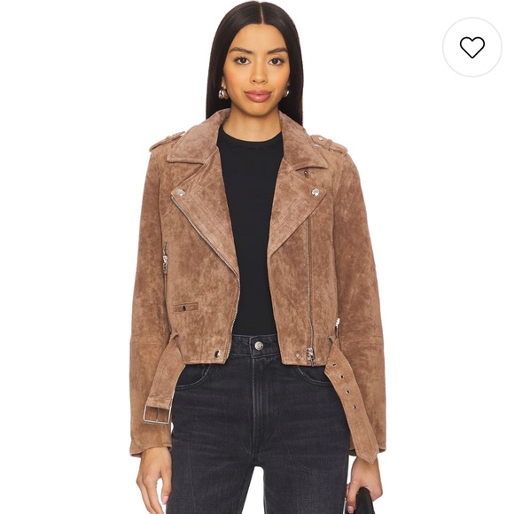 Blank NYC Jackets & Blazers - NWOT Blank NYC Suede Moto Jacket Size XS